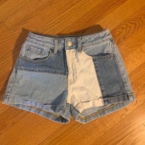 cute mom jean shorts